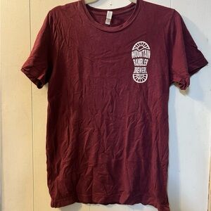 Mountain Rambler Brewery Maroon
T-Shirt Men's Size Small Short Sleeve